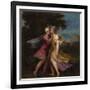 Jupiter Seducing Callisto, C. 1550-Andrea Schiavone-Framed Giclee Print