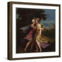 Jupiter Seducing Callisto, C. 1550-Andrea Schiavone-Framed Giclee Print