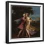 Jupiter Seducing Callisto, C. 1550-Andrea Schiavone-Framed Giclee Print