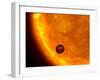 Jupiter-Sized Planet Passing in Front of its Parent Star-Stocktrek Images-Framed Premium Photographic Print