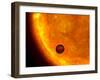 Jupiter-Sized Planet Passing in Front of its Parent Star-Stocktrek Images-Framed Photographic Print