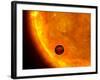 Jupiter-Sized Planet Passing in Front of its Parent Star-Stocktrek Images-Framed Photographic Print