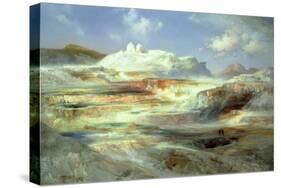 Jupiter Terrace, Yellowstone, 1893-Moran-Stretched Canvas