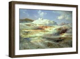 Jupiter Terrace, Yellowstone, 1893-Moran-Framed Giclee Print