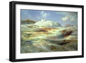 Jupiter Terrace, Yellowstone, 1893-Moran-Framed Giclee Print