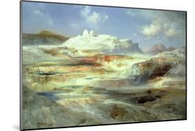 Jupiter Terrace, Yellowstone, 1893-Moran-Mounted Giclee Print