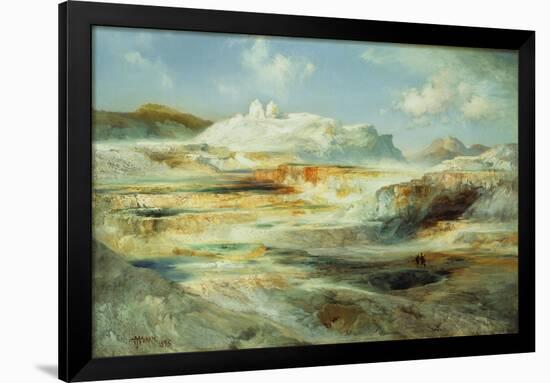 Jupiter Terrace, Yellowstone, 1893-Thomas Moran-Framed Giclee Print