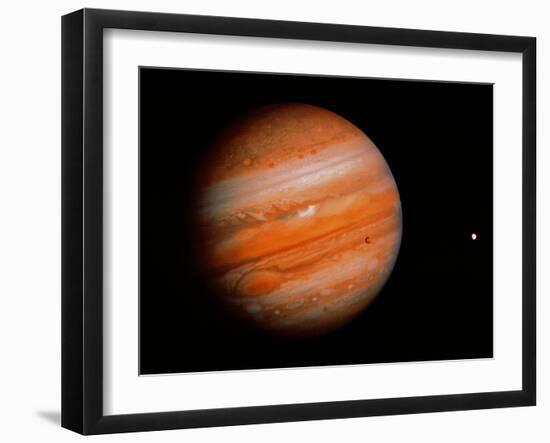 Jupiter & Two Moons-null-Framed Premium Photographic Print