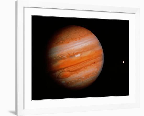 Jupiter & Two Moons-null-Framed Photographic Print