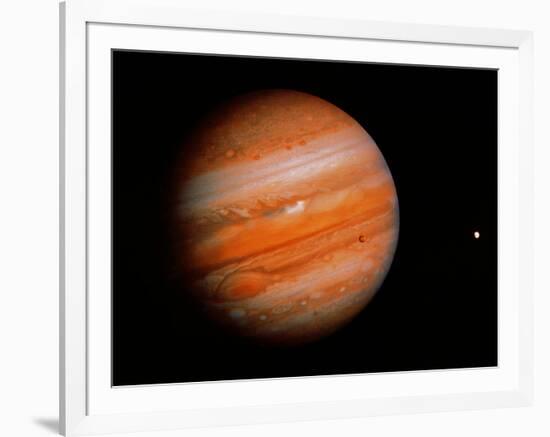 Jupiter & Two Moons-null-Framed Photographic Print