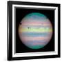 Jupiter with Moons And Their Shadows-null-Framed Photographic Print