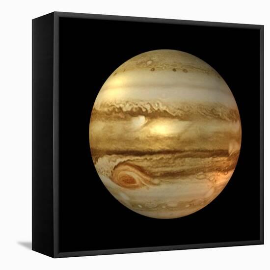 Jupiter-Friedrich Saurer-Framed Stretched Canvas