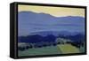 Jura Mountains landscape near Romanel. 1901-Felix Vallotton-Framed Stretched Canvas