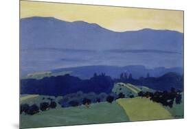 Jura Mountains landscape near Romanel. 1901-Felix Vallotton-Mounted Giclee Print