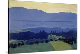 Jura Mountains landscape near Romanel. 1901-Felix Vallotton-Stretched Canvas