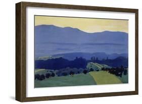 Jura Mountains landscape near Romanel. 1901-Felix Vallotton-Framed Giclee Print