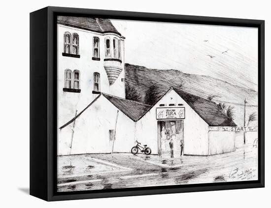 Jura, Race Start, Whisky Distillery,2005-Vincent Alexander Booth-Framed Stretched Canvas