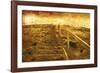 Jurassic Coastal Steps-Osaria Copperstone-Framed Giclee Print
