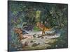 Jurassic Jungle-Bill Bell-Stretched Canvas