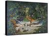 Jurassic Jungle-Bill Bell-Stretched Canvas