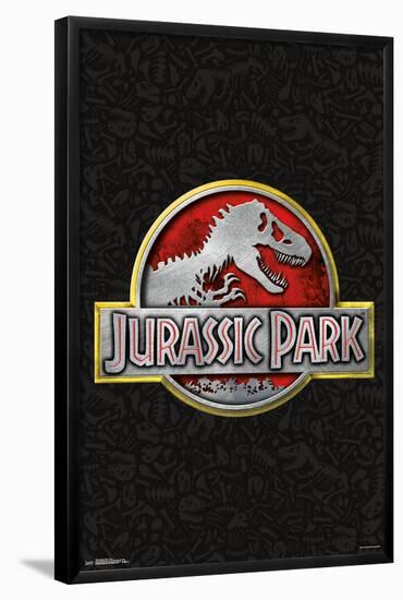 JURASSIC PARK poster-null-Framed Poster