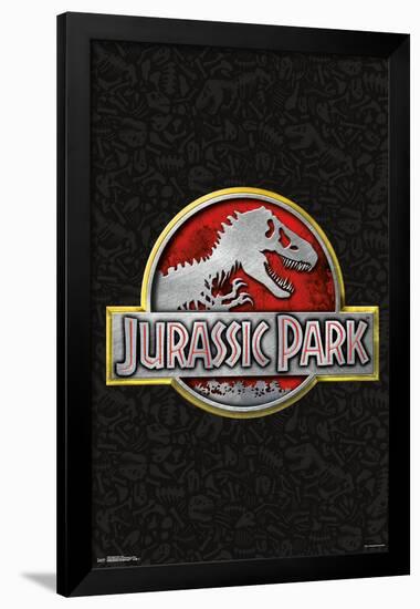 JURASSIC PARK poster-null-Framed Poster