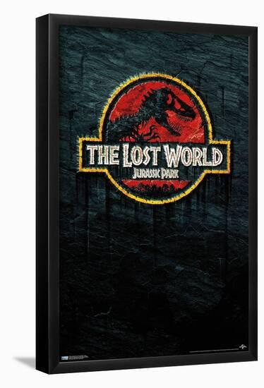Jurassic Park: The Lost World - Logo-Trends International-Framed Poster