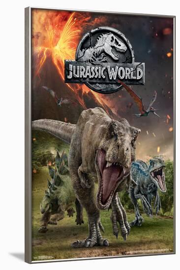 Jurassic World 2 - Group-null-Framed Poster