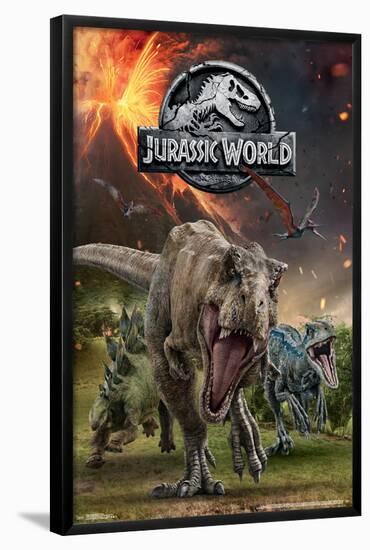 Jurassic World 2 - Group-null-Framed Poster