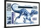Jurassic World 2 - Indo-Raptor-null-Lamina Framed Poster