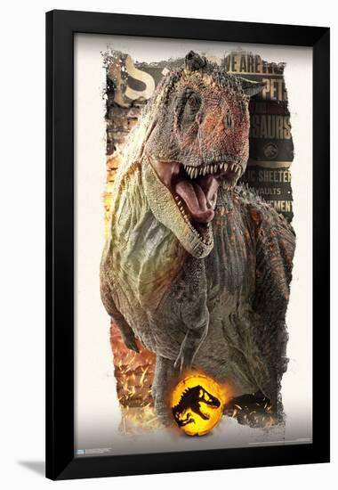 Jurassic World: Dominion - Carnotaurus Focal-Trends International-Framed Poster