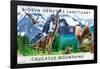 Jurassic World: Dominion - Caucasus Mountains Group-Trends International-Framed Poster