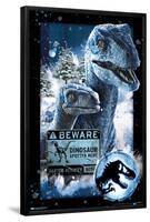 Jurassic World: Dominion - Dinosaur Spotted Here-Trends International-Framed Poster
