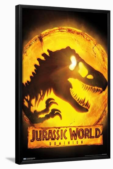 Jurassic World: Dominion - Logo One Sheet-Trends International-Framed Poster