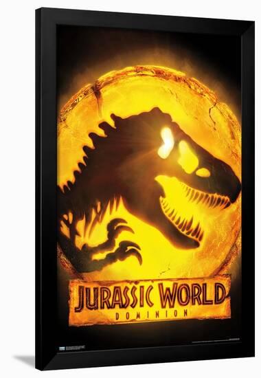 Jurassic World: Dominion - Logo One Sheet-Trends International-Framed Poster