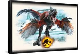 Jurassic World: Dominion - Pyroraptor Focal-Trends International-Framed Poster