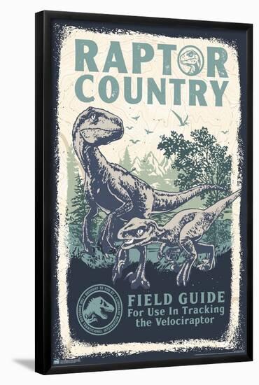 Jurassic World: Dominion - Raptor Country-Trends International-Framed Poster