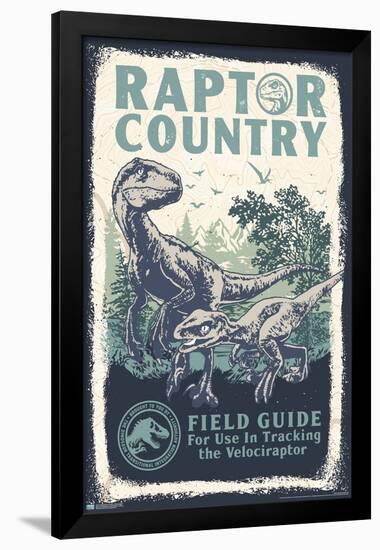 Jurassic World: Dominion - Raptor Country-Trends International-Framed Poster