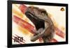 Jurassic World: Dominion - Red-Trends International-Framed Poster