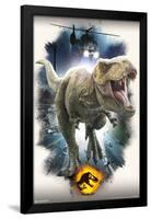 Jurassic World: Dominion - T. Rex Focal-Trends International-Framed Poster
