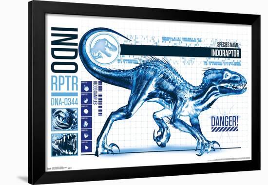 Jurassic World: Fallen Kingdom - Indo-Raptor-Trends International-Framed Poster