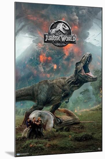 Jurassic World: Fallen Kingdom - Volcano-Trends International-Mounted Poster