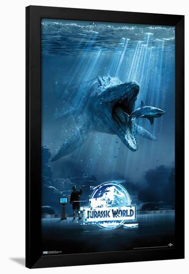Jurassic World - Water-Trends International-Framed Poster