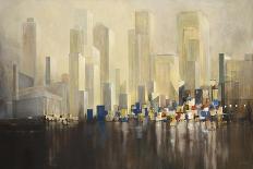 Skyline Harbour-Jurgen Gottschlag-Art Print