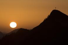 Camping at Full Moon in the Mountains, Night Heaven-Jurgen Ulmer-Photographic Print