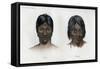 Juri and Botocudos, of the Brasilio-Guarani Nation, 1848-null-Framed Stretched Canvas