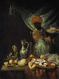 Still-Life with Moor and China. Probably About 1680-Jurian van Streek-Framed Giclee Print