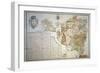 Jurisdictional Map of Grand Duchy of Tuscany-null-Framed Giclee Print