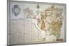 Jurisdictional Map of Grand Duchy of Tuscany-null-Mounted Giclee Print