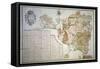 Jurisdictional Map of Grand Duchy of Tuscany-null-Framed Stretched Canvas